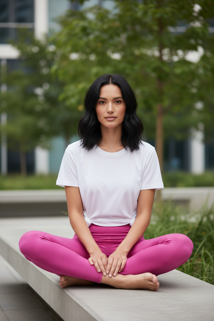 Millennia High-Rise Wide Waistband Yoga Leggings