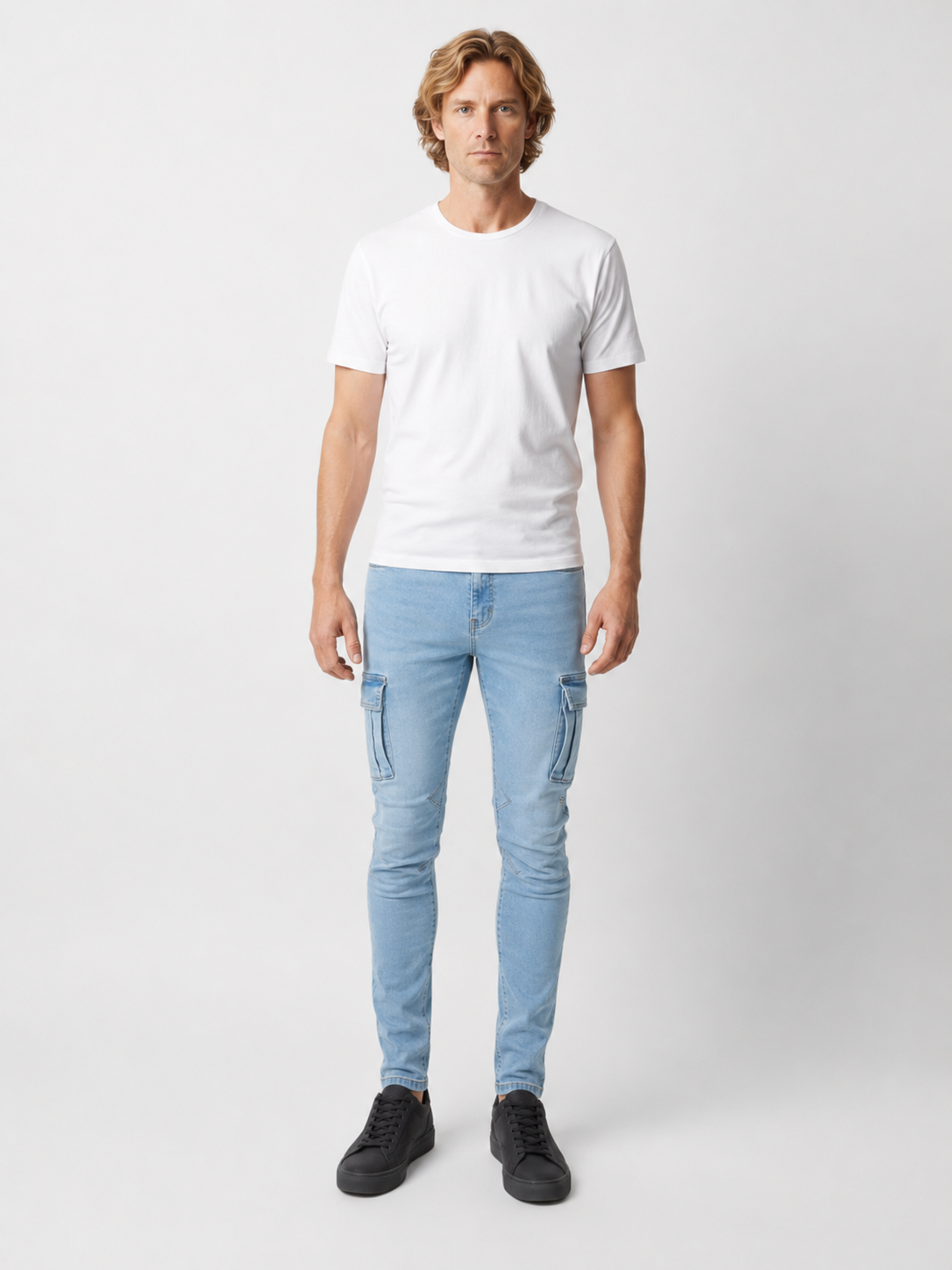 Slim Cargo Jeans