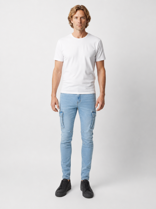 Slim Cargo Jeans