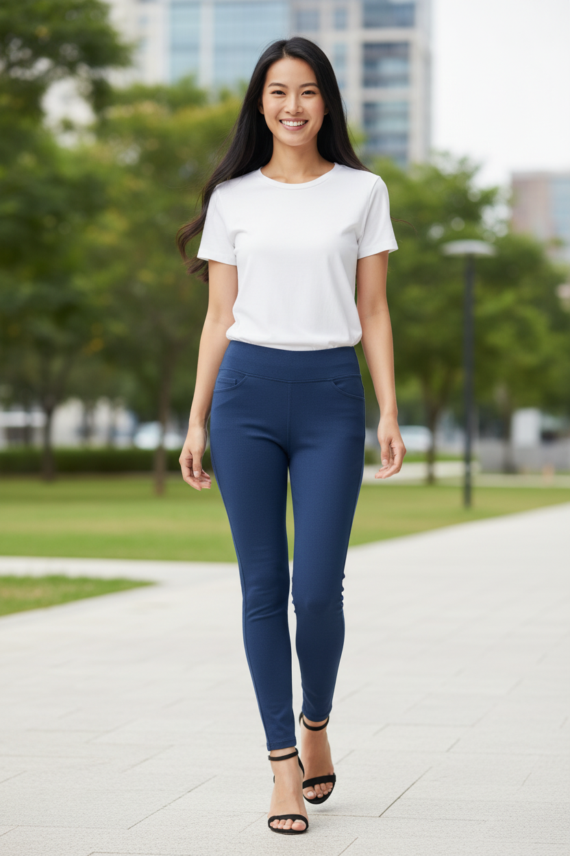 High Waist Skinny Jeans