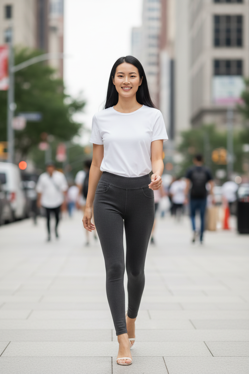 High Waist Skinny Jeans