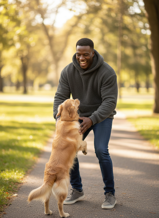 Men's Drawstring Long Sleeve Fleece Hoodie