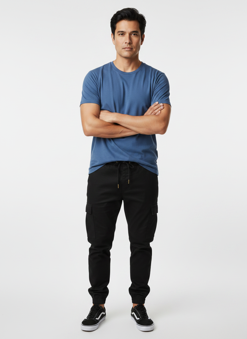 Plus Size Cargo Joggers