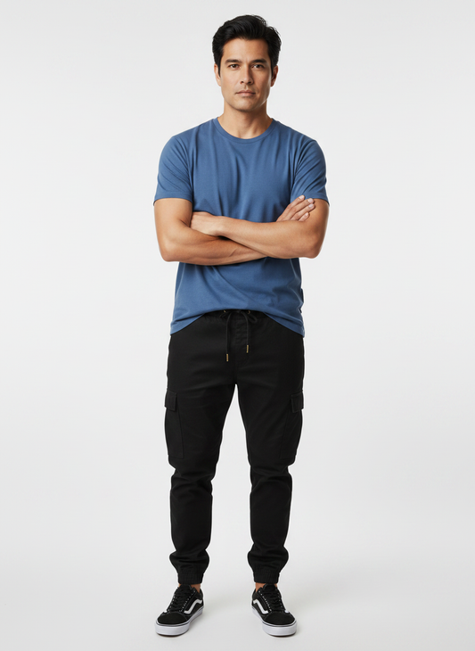 Plus Size Cargo Joggers