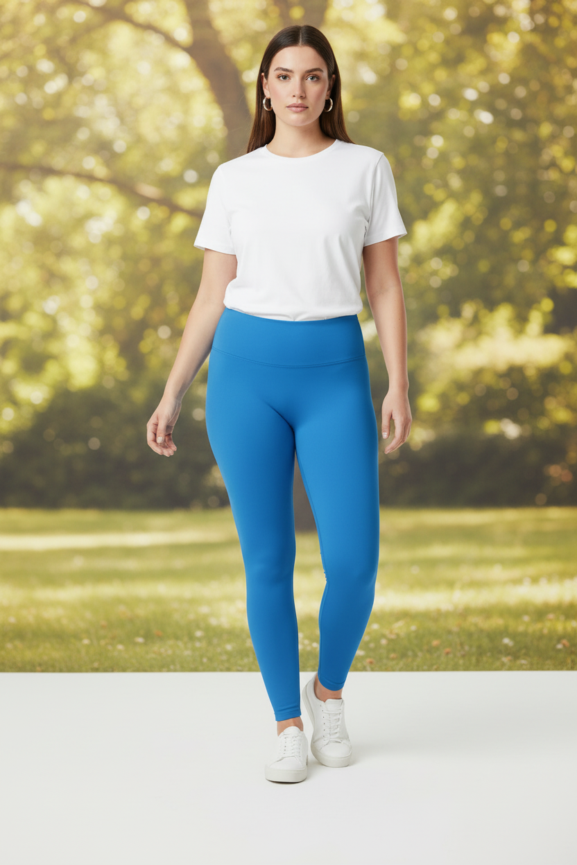 Millennia High-Rise Wide Waistband Yoga Leggings