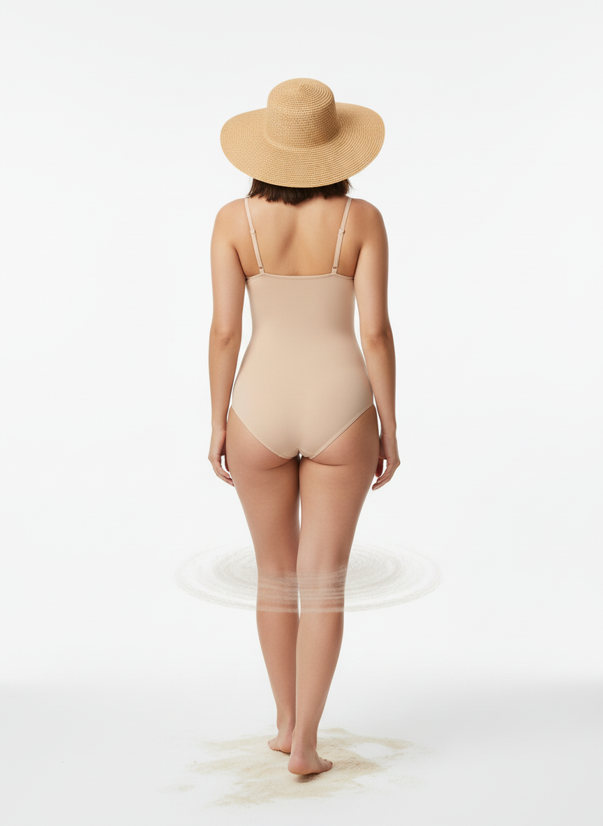 Full Size Seamless Scoop Neck Shaping Bodysuit Plus Size