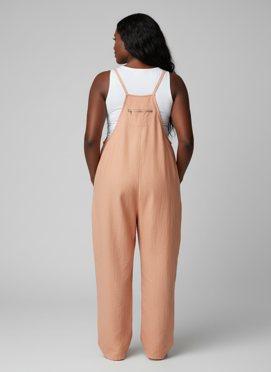 V-Neck Spaghetti Strap Jumpsuit (Kopi)