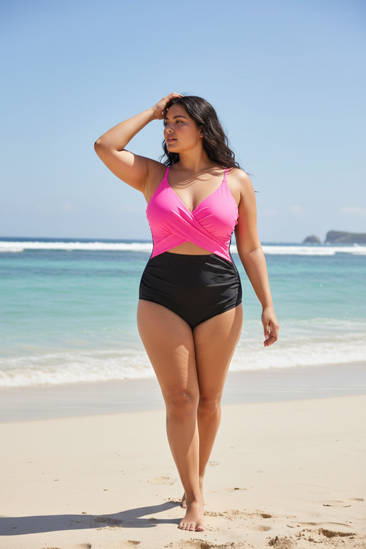 Cutout Spaghetti Strap One-Piece Swimwear (Kopi)