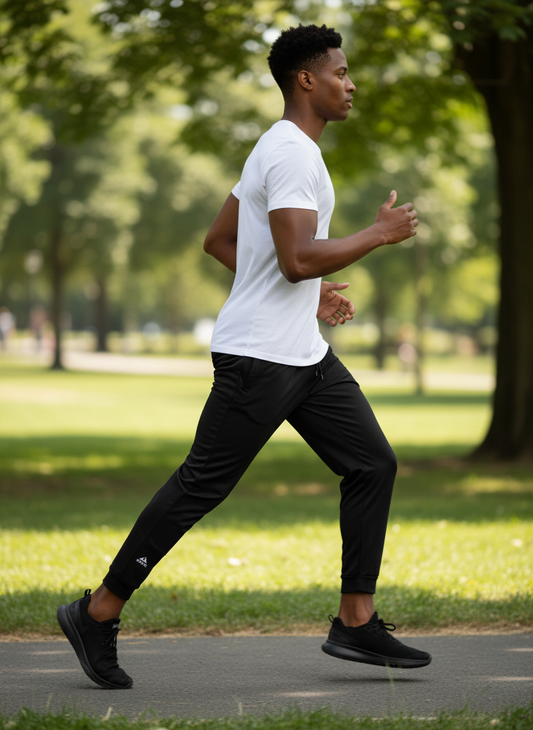 Men's Drawstring Joggers with Pockets